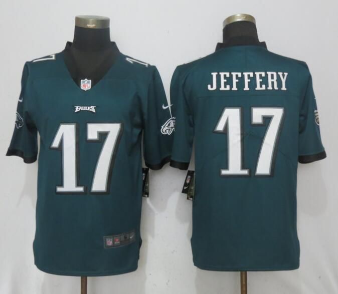 Men Philadelphia Eagles #17 Jeffery Green 2017 Vapor Untouchable NEW Nike Limited Playey NFL Jerseys->->NFL Jersey